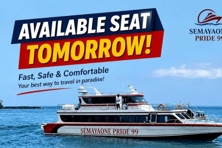 From Gili Trawangan: Fast Boat Transfer to Nusa Penida