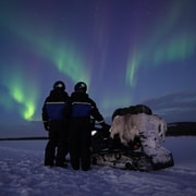 Park Muotkatunturi, Inari – Schneemobil-Erlebnis Seen & Berge Lappland