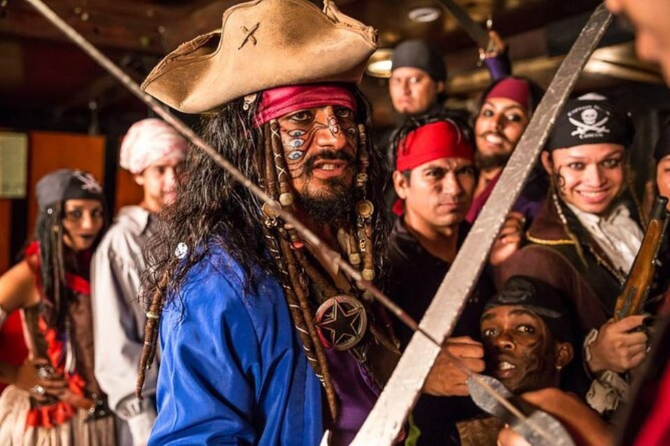 Cancún: Captain Hook Pirate Show with Chicken Dinner | GetYourGuide