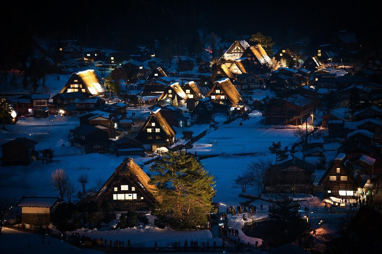 Nagoya/Kanazawa: Tour nach Shirakawa, Takayama, KamisannomachiNagoya: Tour nach Shirakawa-go, Takayama Jinya, Kamisannomachi