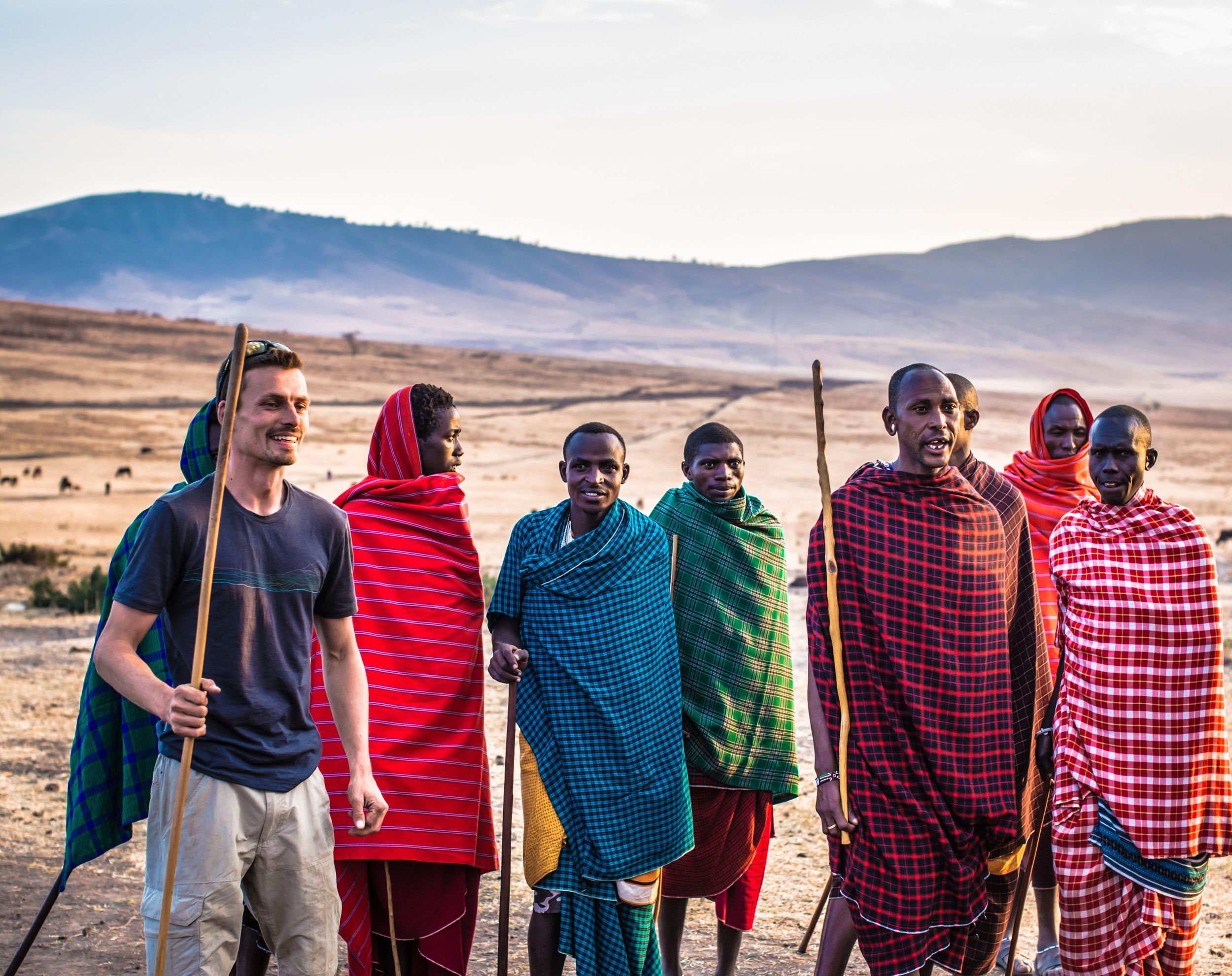 Moshi: Masai-Dorf und Kikuletwa-Hotsping-Tour