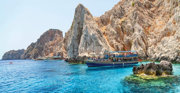 From Antalya/Kemer: Suluada Boat Trip w/Lunch & Snorkeling