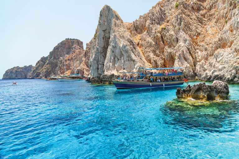 Antalya: Suluada Island Boat Trip with Lunch & Transfer Transfer From Antalya & Belek Hotels