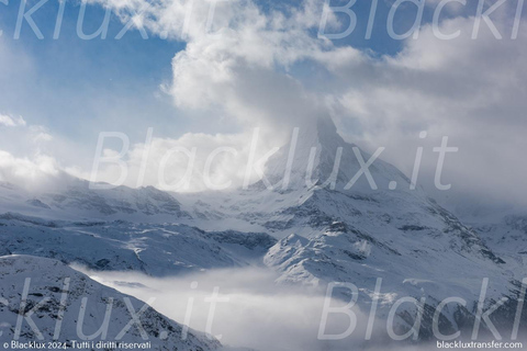 ZERMATT/TASCH: FRÅN FLYGPLATSEN MILAN MALPENSA TILL ZERMATT/TASCH