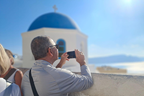 Santorini Island Tour for Cruise Travellers with Water Taxi Santorini: The Best Tour with Water Taxi For Cruise Lines
