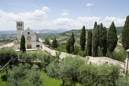 Ausflug nach Assisi mit Weinverkostung - Abfahrt von Rom