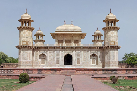 2-Day Agra City Tour with Etawah Lion Safari Adventure Taj Mahal & Etawah Safari Tour without Tickets & Lunch