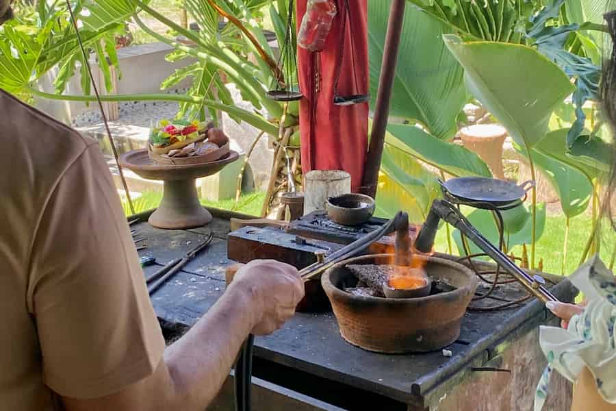 Bali: Silberschmuck-Workshop in Sidemen mit 7 Gramm Silber. Foto: GetYourGuide