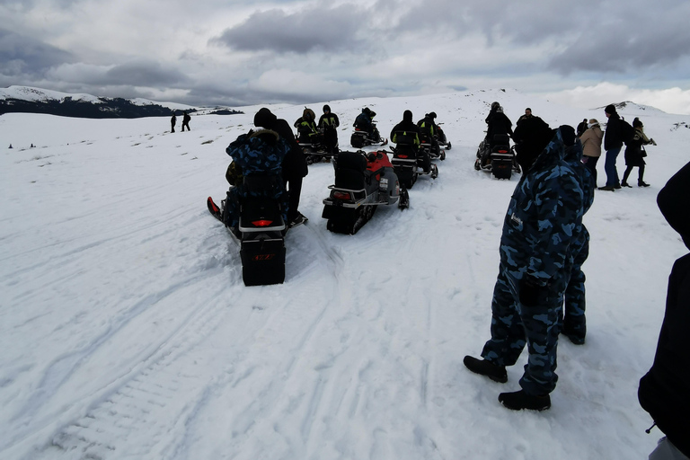 Schneemobil-, ATV- oder Buggy-Tour ab BukarestSchneemobil Privat