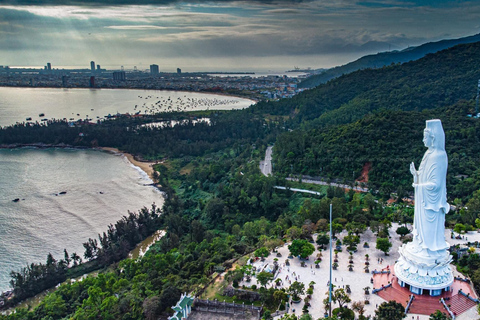 Marble Mountain and Linh Ung Pagoda from Hoi An/ Da NangFrom Da Nang