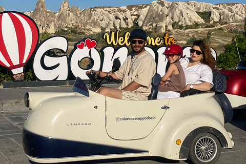 Cappadocia: Vintage Electric Trike Tour – Self-Drive Cappadocia: Vintage Electric Trike – Sunset 2-Hours Ride