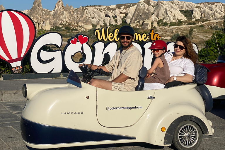 Cappadocia: Vintage Electric Trike Tour – Self-Drive Cappadocia: Vintage Electric Trike – Sunset 2-Hours Ride
