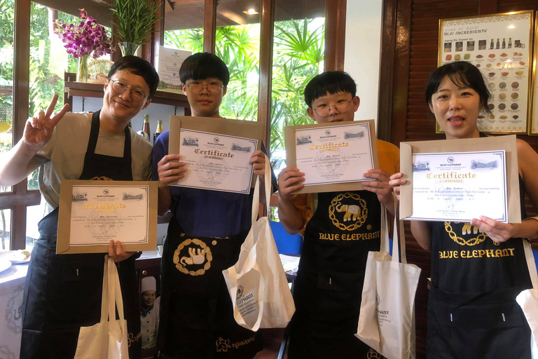 Phuket - Cours de cuisine thaïlandaise de l'Eléphant Bleu avec visite du marché