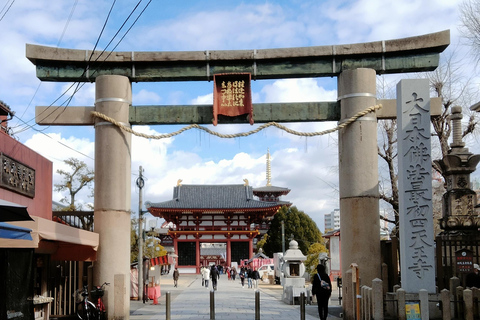 Visite du château et du temple d'Osaka avec audioguide multilingueVisite guidée du château et du temple d'Osaka avec audioguide multilingue