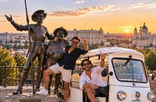 Madrid: 4 Std. – Private Tuk-Tuk-Tour mit ortskundigem Guide
