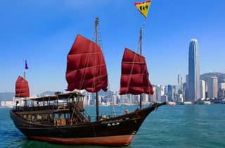 Hongkong: Aqua Luna Victoria Harbour Bootsfahrt