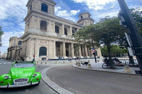 Paris: Guided City Highlights Tour in a Vintage French Car 30-Minute Tour Citroën 2CV