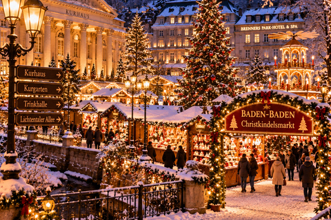 From Basel: Strasbourg & Baden-Baden Christmas Markets Trip