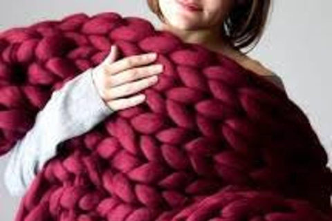 San Mateo: Hand-Knitting Blanket Workshop for Beginners