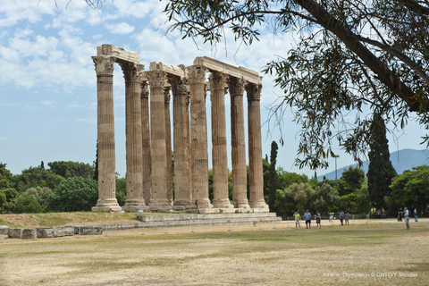 Athens: Half-Day Sightseeing Tour with Acropolis Museum Tour in French