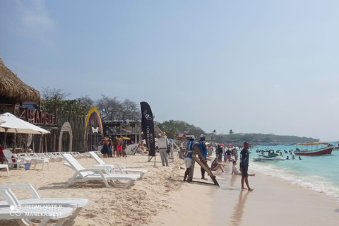 Cartagena: Wycieczka na plażę Playa Blanca na wyspie Barù z lunchem