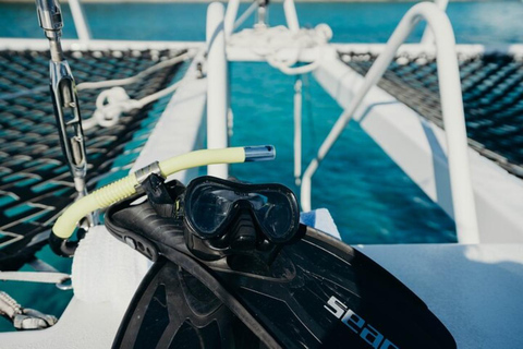 Providenciales: Half-Day Catamaran Sailing Trip with Snorkel Deluxe Half-Day Snorkel - Departing Ritz Carlton