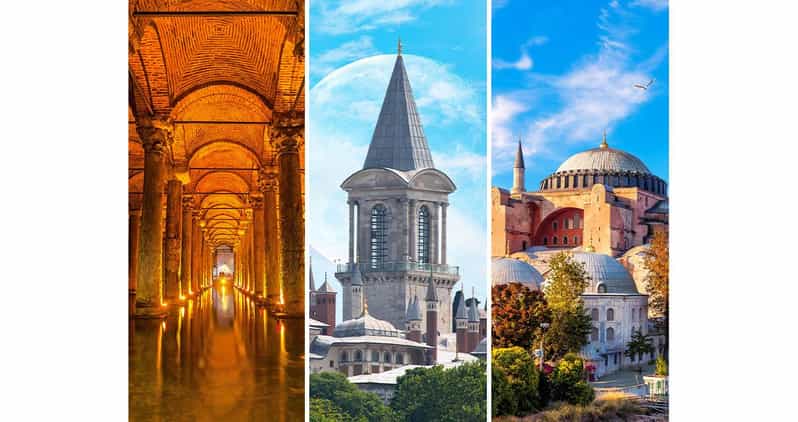 Combo: Hagia Sophia+Basilica Cistern Optional Topkapi Palace