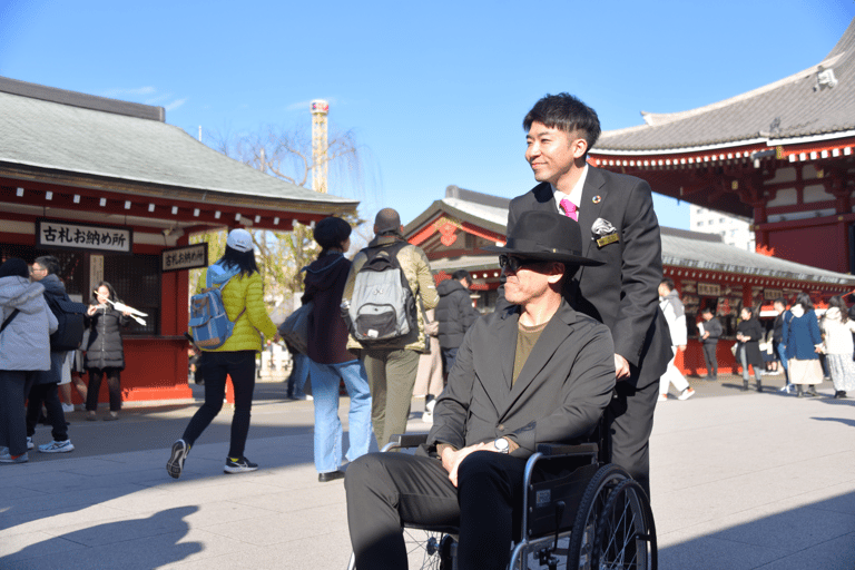 Full Day Private Tokyo Tour for Wheelchair Users