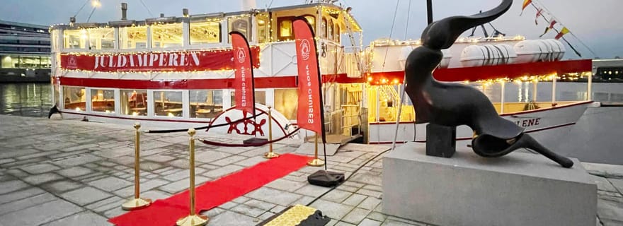 Aarhus : croisière de Noël dans le port avec un guide de la région