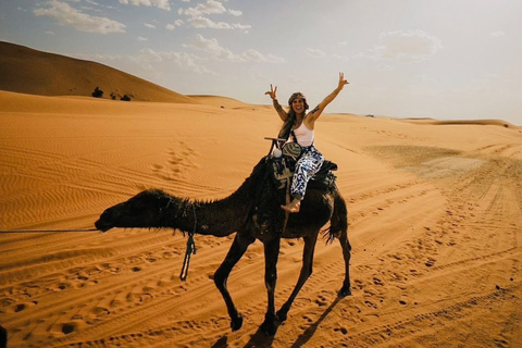 From Marrakech: 3-Day Merzouga Desert Tour with Camel Ride Private Tour – Your Group Only