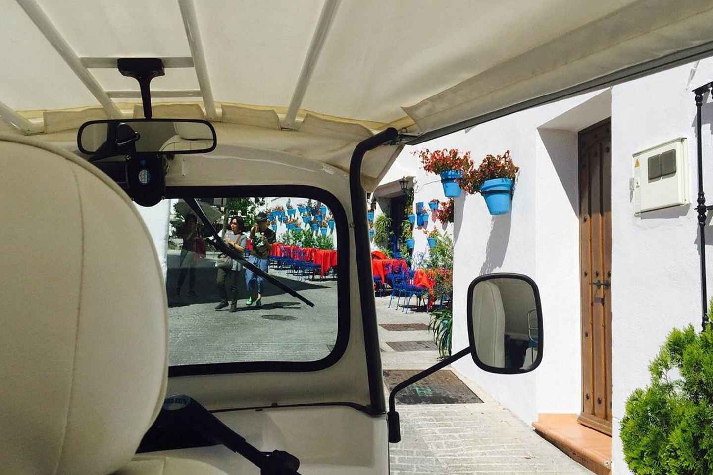 Mijas: Panoramic city tour with an electric Tuk Tuk