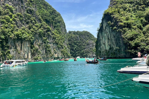 Aonang: escursione di un giorno alle Phi Phi Island in motoscafo con pranzo