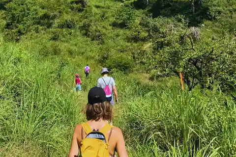Caminhada ao longo do Camino Real: Barichara-Cabrera, cachoeiras e o cânion do Rio Suarez