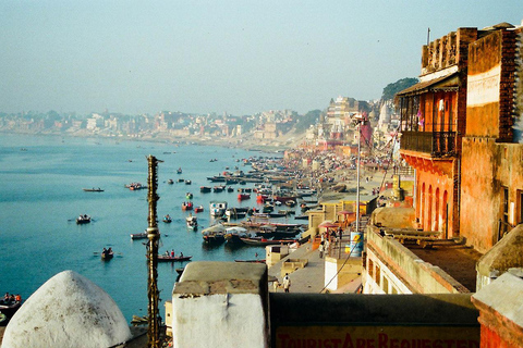 Depuis Varanasi : Varanasi et Sarnath Tour en bateau