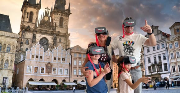 Prague: Immersive History Walking Tour and VR