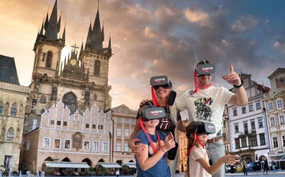 Prag: Geführter Rundgang mit Virtual Reality (VR)