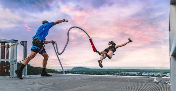 Cairns: Two Jumps - Classic & Roof Bungy Jumps