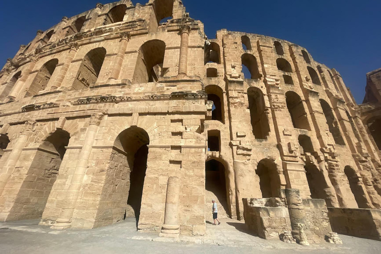 Vip Tour : El Jem, Kairouan, Monastir/Sousse|Pickup included 4️⃣Pick Up From : Tunis