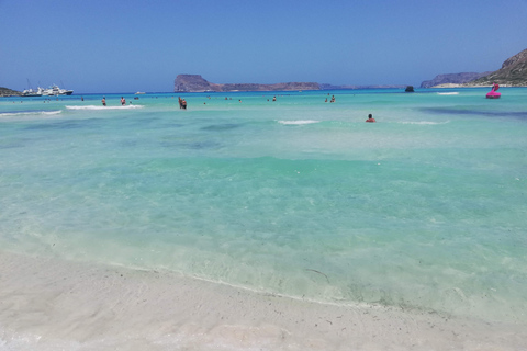 Depuis le port de Kissamos : croisière en bateau jusqu'à la lagune de BalosDu port de Kissamos à la lagune de Balos 10.30