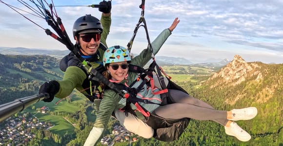 Salzburg: Tandem Paragliding Experience with Pilot