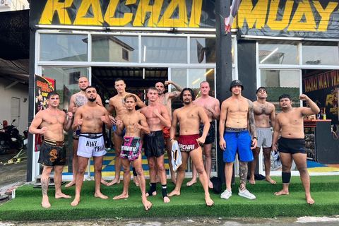 Patong : cours de boxe thaïlandaise au Rachai Muay Thai GymSéance de boxe thaïlandaise - Cours collectif