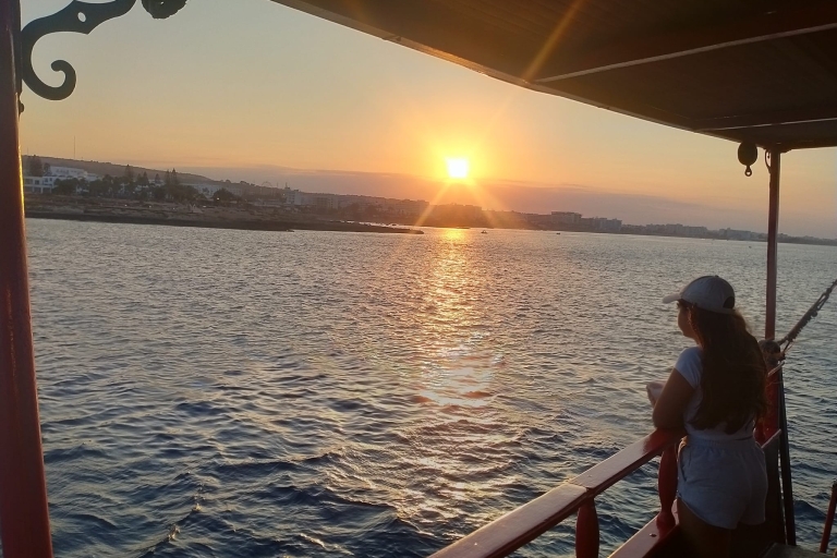 Sunset Pirate Cruise From Protaras: Blue Lagoon & Turtle Bay