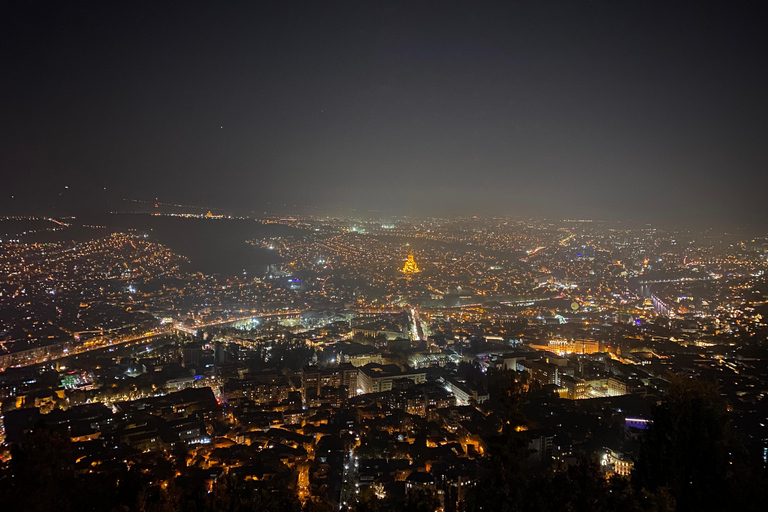 Tbilisi: Mtatsminda,Funicular tram,New cable car,Limonade