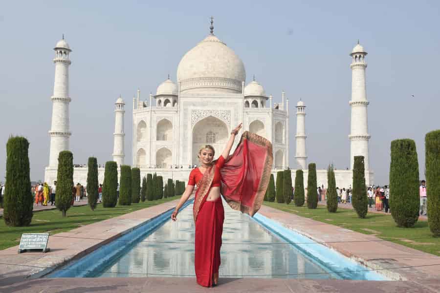 Taj Mahal Tagestour ab Delhi mit dem Gatimaan Express Zug. Foto: GetYourGuide