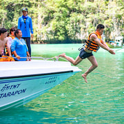 From Krabi: Maya Bay, Bamboo & Phi Phi Islands Day Tour From Krabi: Maya Bay, Bamboo & Phi Phi Islands Day Tour