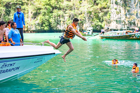 Z Krabi: Zatoka Maya, Bambus i Wyspy Phi Phi - jednodniowa wycieczka