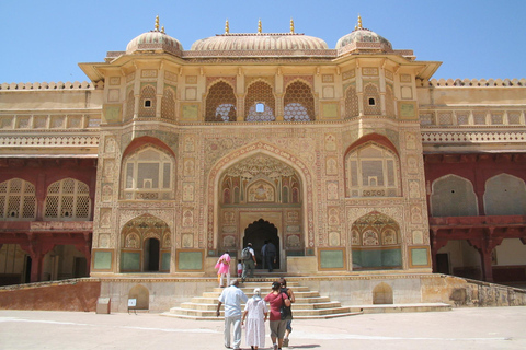 Verken de Forten van Jaipur: Amber, Jaigarh &amp; Nahargarh met zonsondergangDagvullende tour met gids door de forten van Jaipur