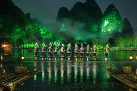 Yangshuo: Impress Liu Sanjie or Guilin Romance Live Show Impression Liu Sanjie B1 Ticket + Private Transfer