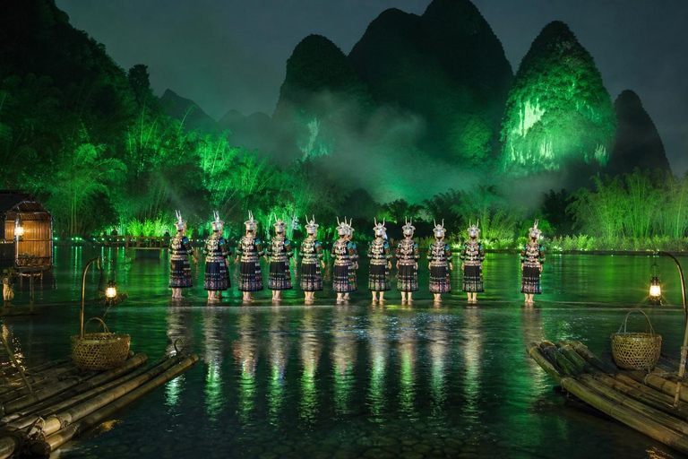 Yangshuo: Impress Liu Sanjie or Guilin Romance Live Show Impression Liu Sanjie B1 Ticket + Private Transfer