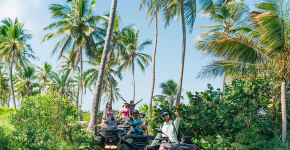 Small Group 4x4 ATV Punta Cana: Jungle & Wild Beaches